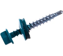 Кровельный саморез Tech-Krep КРс ZP 4.8x35 5021 морск. волна 250шт. R УТ-00011800
