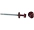 Кровельный саморез Tech-Krep КРс ZP 4.8x51 3005 винно-красный 150шт. R УТ-00013189 1