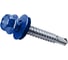 Кровельный саморез Tech-Krep КРс ZP 4.8x29 5005 ярко-синий 250шт. 00002682 1