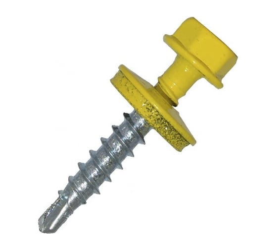 Кровельный саморез Tech-Krep КРс ZP 4.8x35 1018 т. желт. 200шт. 00002702