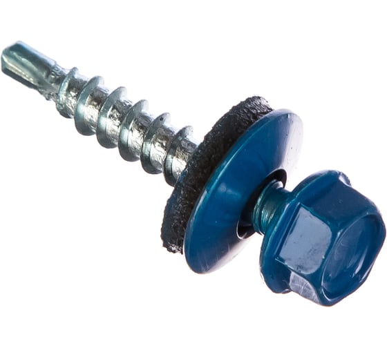 Кровельный саморез Tech-Krep КРс ZP 4.8x29 5010 синий 250шт. 00002683 1