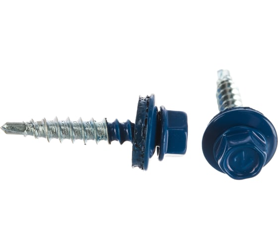 Кровельный саморез Tech-Krep КРс ZP 4.8x29 5010 синий 250шт. 00002683