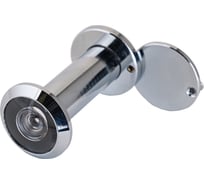 Дверной глазок HOME 50-90 мм, 200 град., ЦАМ, цвет хром G5090500CAM