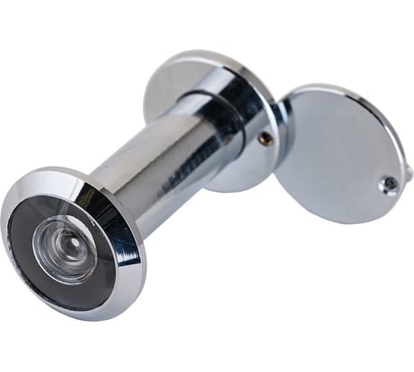 Дверной глазок HOME 50-90 мм, 200 град., ЦАМ, цвет хром G5090500CAM