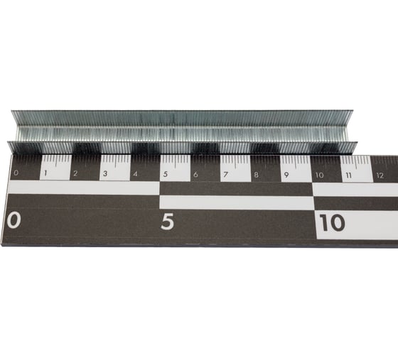 Скоба Pegas pneumatic 1006 тип 53, длина 6 мм, ширина 11.2 мм, 5000 шт. 1425
