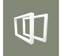 Кронштейн для столешниц, раковин, полок LUVON 45x30 см, белый муар, 2 шт. L450_K2_White