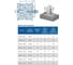 Анкер болт Kin Long М10x115, A4-70, упаковка 10 шт. MAS-L-10G 5
