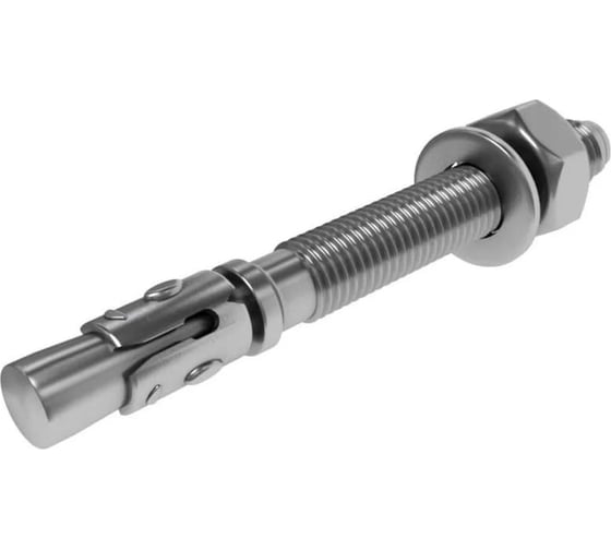 Анкер болт Kin Long M10x100, A4-70, упаковка 10 шт. MAS-L-10-100