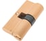 Цилиндровый механизм FUARO 1000ZA Key60(25+10+25) SSG сатинированное золото, 5 Key 47931 3