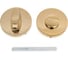 Ручка поворотная FUARO BK6.R.SLR52 (BK6 SLR) GOLD-24 (золото 24к) 47431 1
