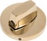 Ручка поворотная FUARO BK6.R.SLR52 (BK6 SLR) GOLD-24 (золото 24к) 47431 2