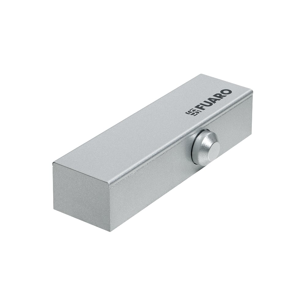 Доводчик дверной FUARO DCQ20-4 (40-80 кг) AL w/o arm до 80 кг (алюминий ...