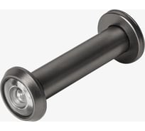 Глазок дверной FUARO оптика пластик, DV 4/130-70/Z GR-23 графит 49637