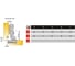 Петля AGV АGV 08 + отв.Н=0 с доводчиком CLIP-ON HS C8 2