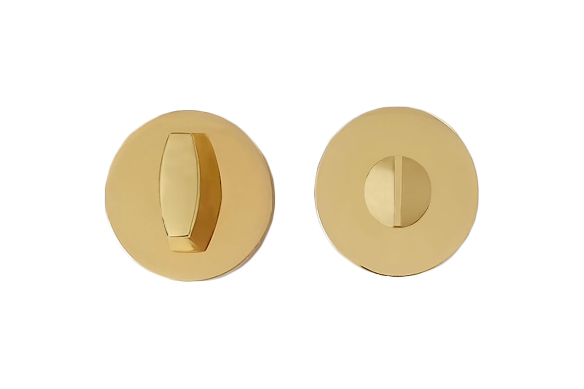 Ручка поворотная Trodos 708BK серия 06 slim, золото матовый 204752 ...