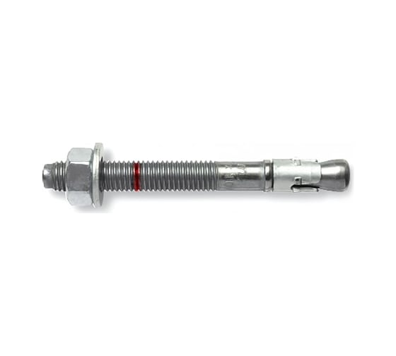 Клиновой распорный анкер оцинкованный HIMTEX WAH fix 10/40х120, 50 шт. WAH 10/40120