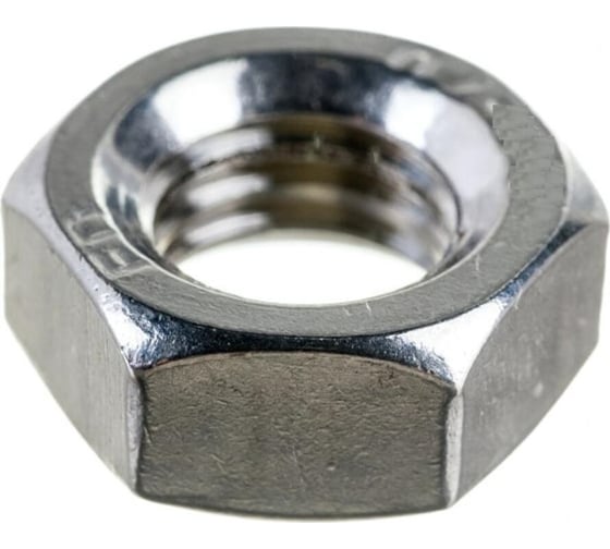 Гайка Insparion шестигранная, нержавеющая А2, DIN 934, М2,5 100 шт. С1-00001766 1