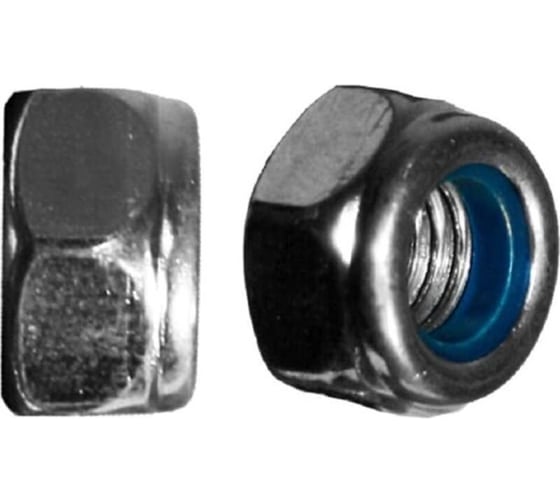 Гайка Insparion самоконтрящаяся А2 нерж, din 985, М4 50 шт. С1-00001797 1