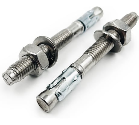 Анкер распорный нержавеющий KREPFIELD M12-80/180 ART 9370 А4 2 шт. в упак. 9370А4АНКЕРM12-80/180-2