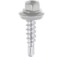 Саморез HAUPT 4.8х19 мм, крашеный, в упаковке 250 шт., серо-белый (RAL 9002) 4673729050388