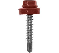 Саморез HAUPT 4.8х35 мм, крашеный, в упаковке 250 шт., коррида (RAL 3009) 4673729050081
