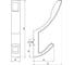 Крючок Amix RW 0808 W007/MC 2