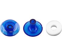 Термошайба Стройбат D38мм для поликарбоната 24мм синий 25 шт 261910