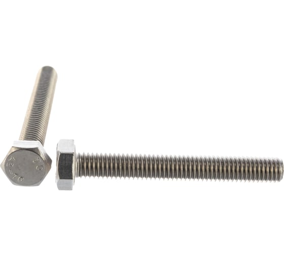 Болт из нержавеющей стали Fixbox DIN 933 М8 x 60 2 шт 034510