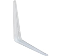 Консоль с 1 ребром жесткости Element 250x200 белый 1 шт 094310