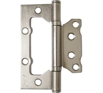 Навес ASSOL 100x75x2.0 без врезки б/к блестящий никель 201110