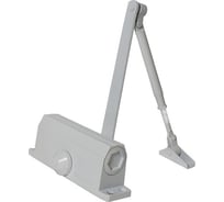 Дверной доводчик Trodos TD-120 с фиксацией 90 серебро 272050