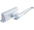 Дверной доводчик Trodos TD-120 с фиксацией 90 серебро 272050 2