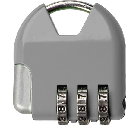 Навесной кодовый замок Trodos CL532 серый Blister 210147