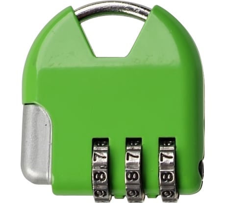 Навесной кодовый замок Trodos CL532 зеленый Blister 210149