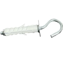 Дюбель с крюком-кольцом саморезом Elematic 100 шт. PA 6 ENP/OA 9x40 8700009