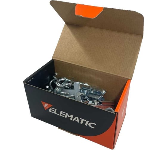 Дюбель складной с крючком Elematic 25 шт. ETR OA 6 8706203