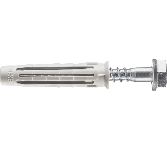 Дюбель фасадный с шайбой Elematic 50 шт. T6/VTE R 12x60 565762 1