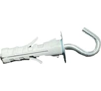 Дюбель с крюком-кольцом саморезом Elematic 50 шт. PA 6 ENP/OA 12x45 8700028