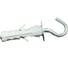 Дюбель с крюком-кольцом саморезом Elematic 50 шт. PA 6 ENP/OA 12x45 8700028 1
