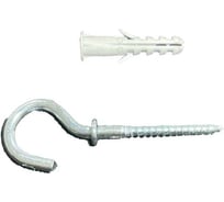 Дюбель с Г-образным крюком саморезом Elematic 100 шт. PA 6 EB/P2 6x30 OA 8702423