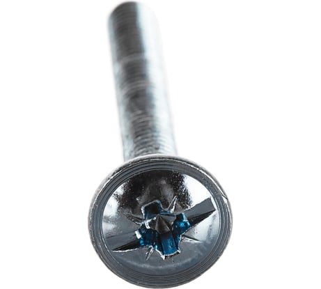 Винт для крепления ручки Element М4x35мм белый цинк 8 шт 243190