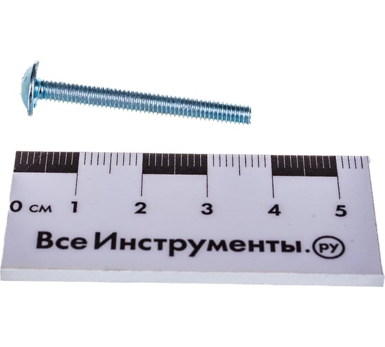 Винт для крепления ручки Element М4x35мм белый цинк 8 шт 243190