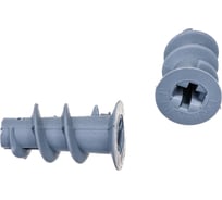 Пластиковый дюбель для ГКЛ Tech-Krep TT-22 со сверловой насадкой 200шт УТ-00009006