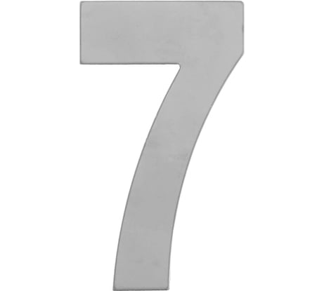 Номер дверной Marlok 7, металл, CP хром 027301