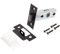 Защёлка Аллюр АРТ L45-8 BL матовый черный, торц. планка 25 мм, б/ручек 14550