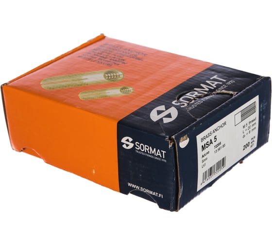 Латунный анкер SORMAT MSA 5 9640072205