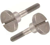 Винт ЦКИ DIN465 М3x8 с накаткой A1 10 шт. 51027