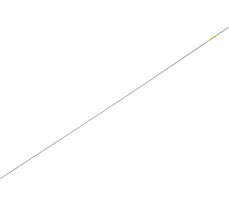 Усиленная штанга Стройбат DIN 976 М5х1000 белый цинк 1 шт 551190