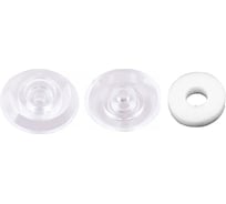 Термошайба Стройбат D38мм для поликарбоната 6мм прозрачный 25 шт 263340