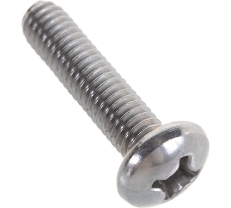 Винт из нержавеющей стали Fixbox DIN7985 пкр. М6x25 4 шт 033740